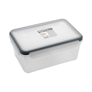 Hermetic rectangular plastic container 3L Bosque Verde