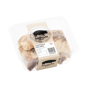 Costilla de cerdo salada