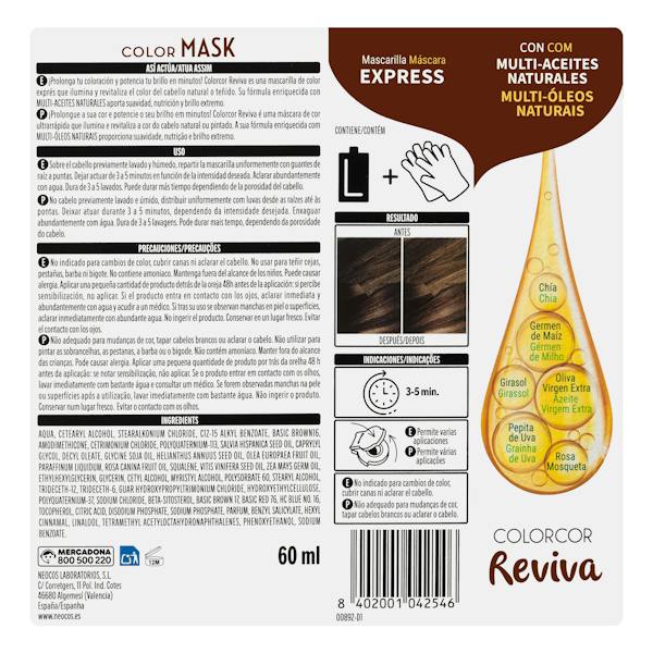 Etiqueta / ingredientes