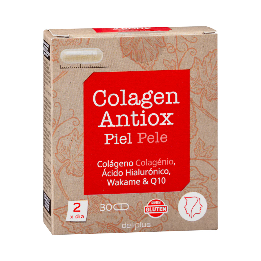 Cápsulas Colagen Antiox piel Deliplus – Mercadona – صورة المنتج