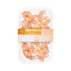 Langostino cocido y pelado Hacendado ultracongelado