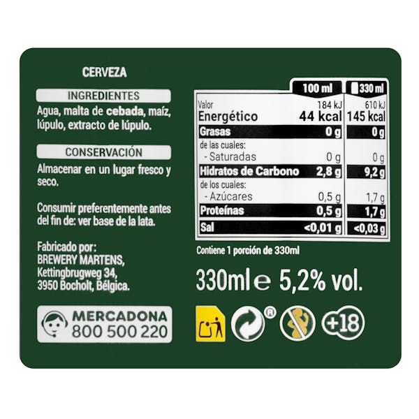Cerveza Clásica Steinburg