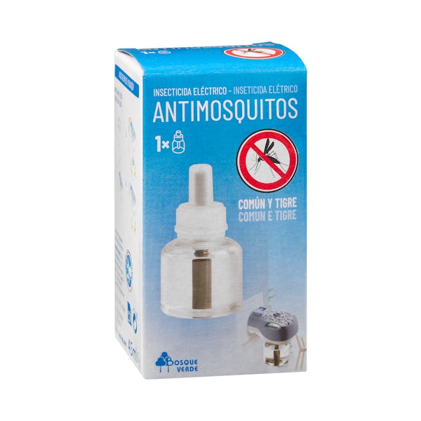 Insecticida antimosquitos eléctrico recambio líquido