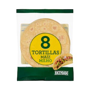 Tortillas de maíz Hacendado