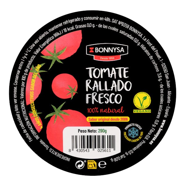 Tomate rallado