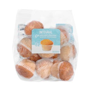 Wholemeal cupcake sugar free Hacendado