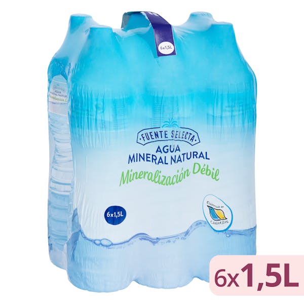 Agua mineral grande Fuente Selecta