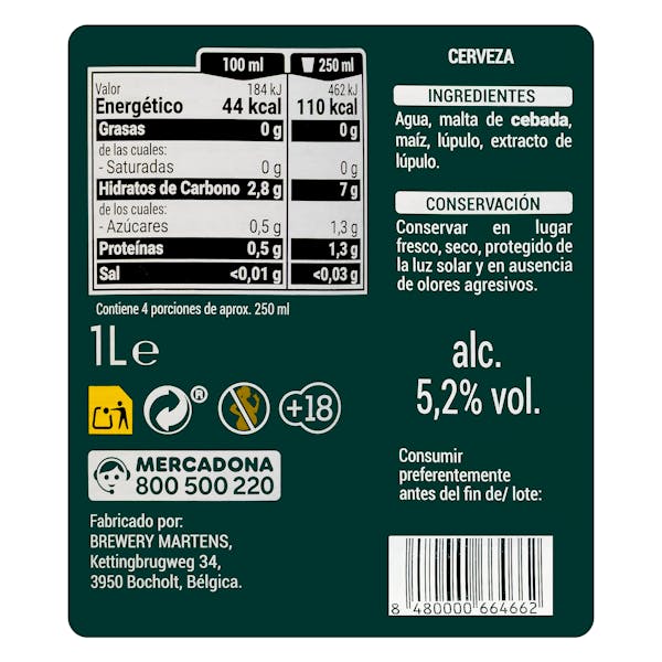 Cerveza Clásica Steinburg