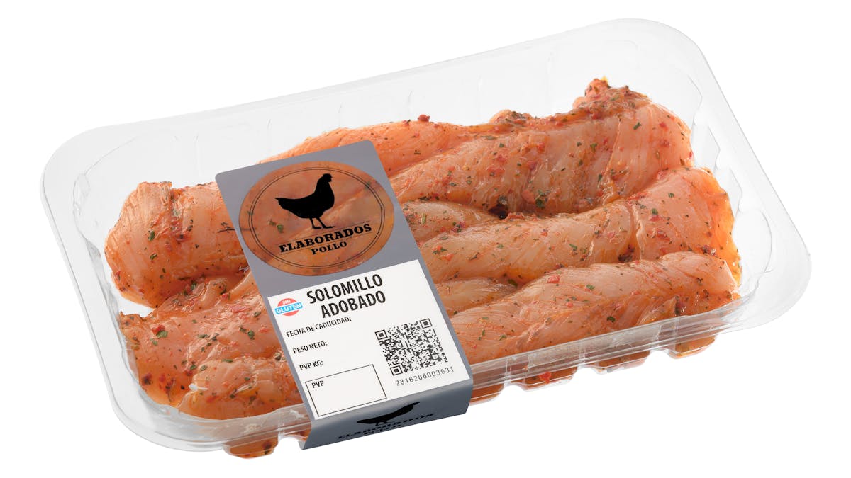 Solomillos de pollo adobados