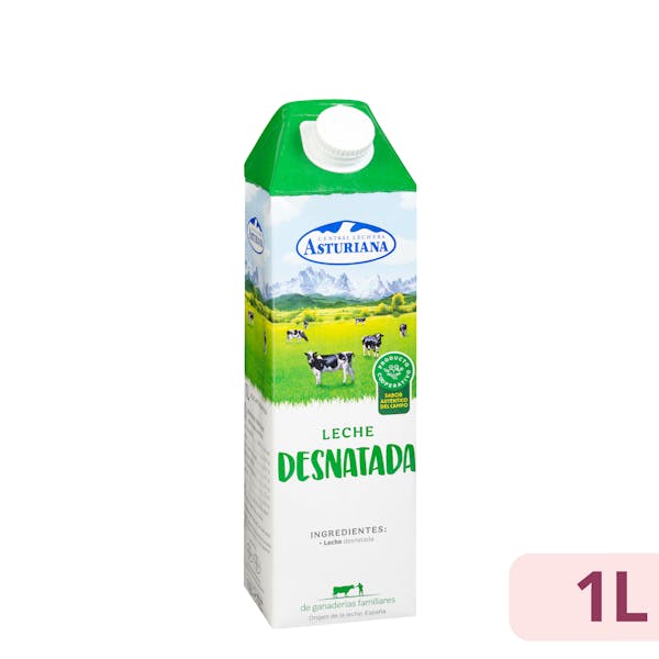 Imagen de Leche desnatada Asturiana