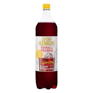 Tinto de verano 0,0% sin alcohol limón Don Simón