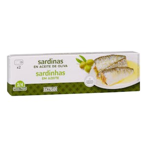 Sardinas en aceite de oliva Hacendado