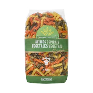 Hélices con vegetales Hacendado