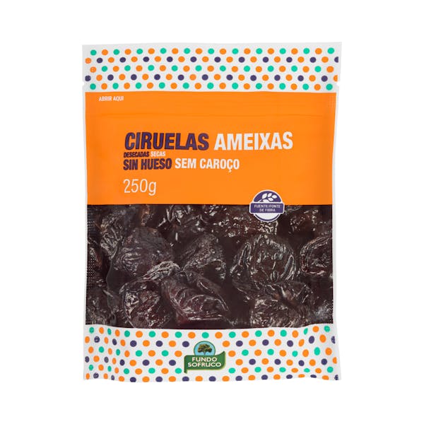 Ciruelas desecadas sin hueso Hacendado