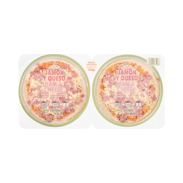 Imagen de Pizza jamón y queso Hacendado