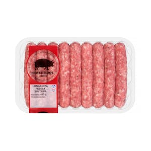 Longaniza fresca sin tripa