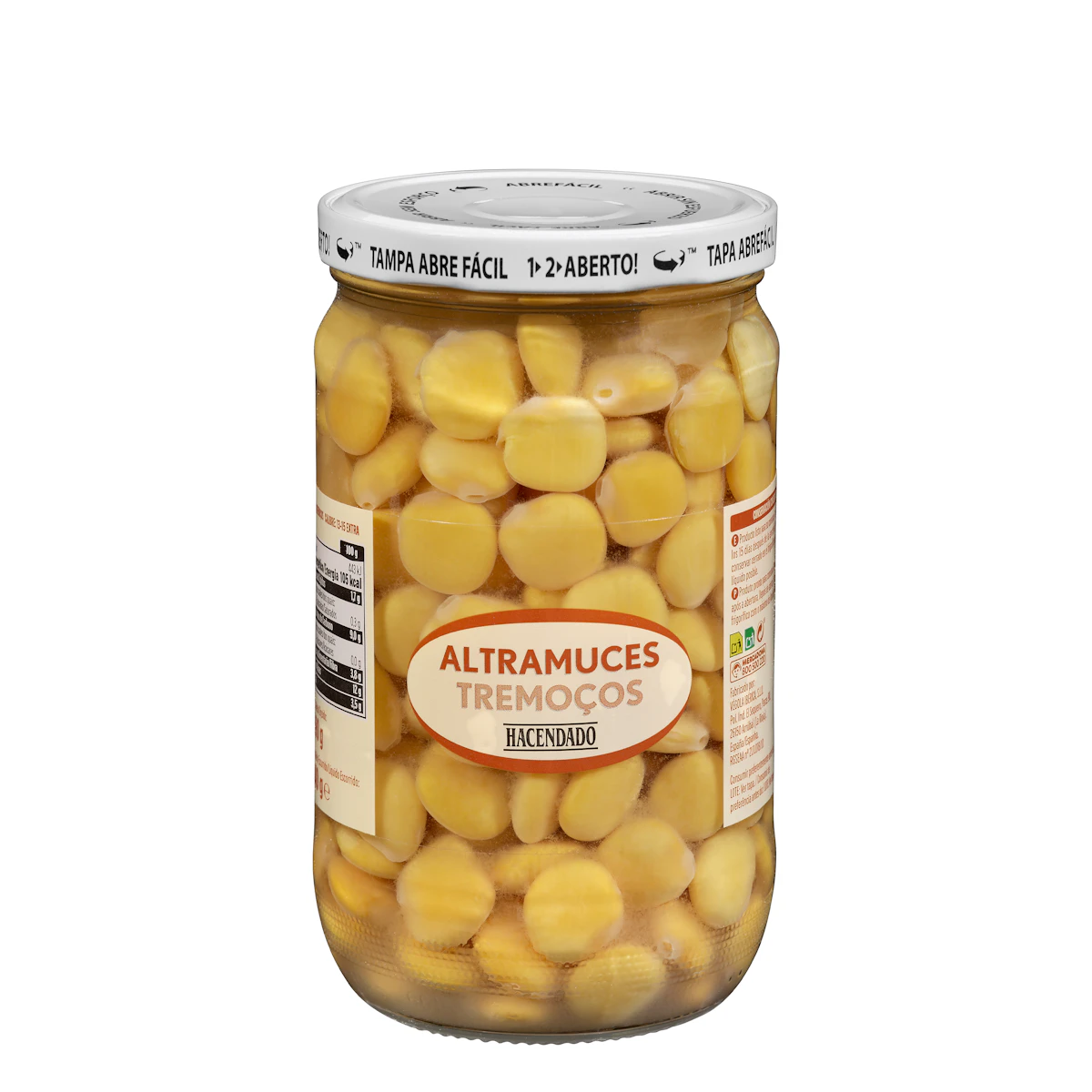 Altramuces Hacendado – Mercadona – صورة إعلانية للمنتج