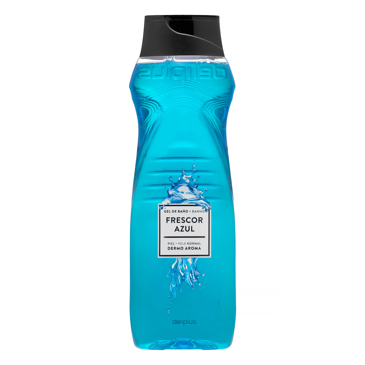 Gel de baño frescor azul Deliplus piel normal – Mercadona – صورة إعلانية للمنتج