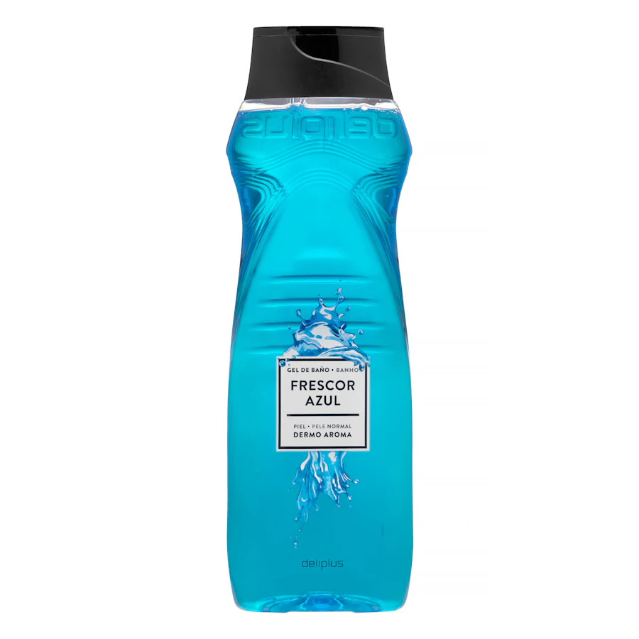 Gel de baño frescor azul Deliplus piel normal – Mercadona – صورة المنتج