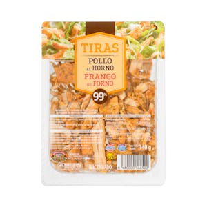 Oven cooked chicken breast 99%strips Hacendado