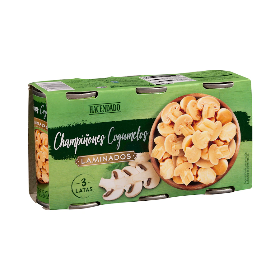 Champiñón laminado Hacendado – Mercadona – صورة المنتج