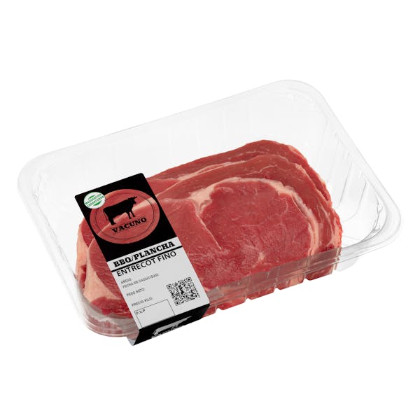 Entrecot de vacuno añojo fino para barbacoa o plancha