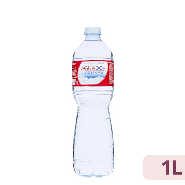 Agua mineral mediana Aguadoy