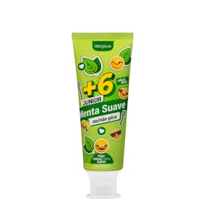Dentífrico infantil +6 años Deliplus menta suave