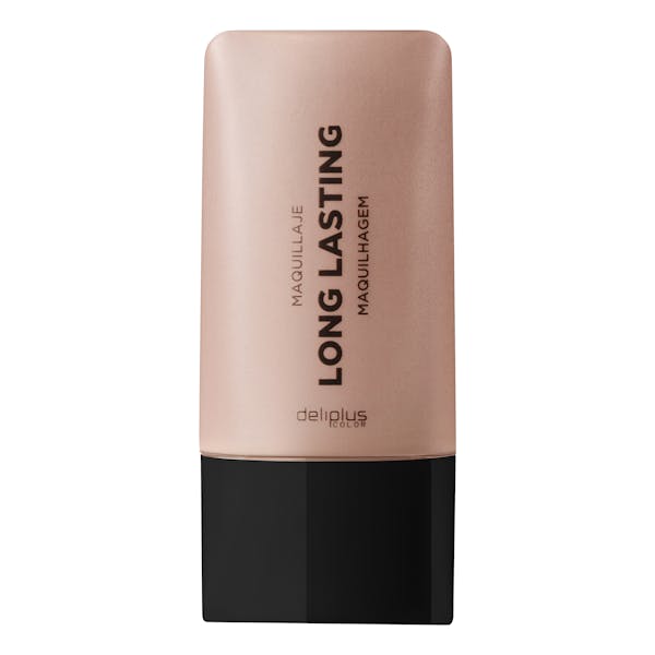 Maquillaje fluido Long Lasting Deliplus 02 beige claro medio