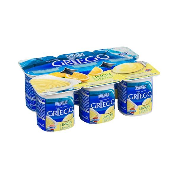 Imagen de Yogur griego sabor limón Hacendado