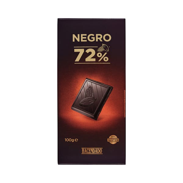 Imagen de Chocolate negro 72% de cacao Hacendado