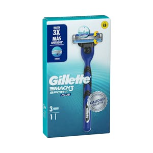 Maquinilla de afeitar recargable Gillette Mach Sport 3 hojas