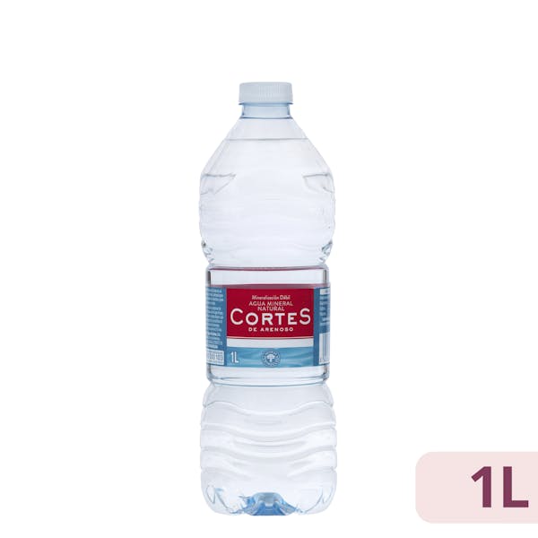 Agua mineral pequeña Cortes tapón infantil