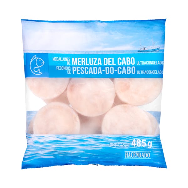 Imagen de Medallones de merluza del Cabo Hacendado ultracongelados