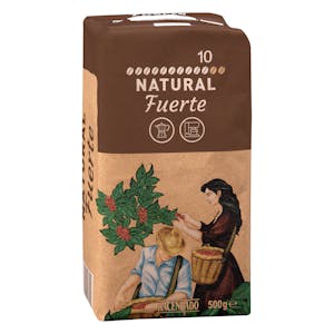 Café molido natural fuerte Hacendado