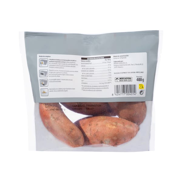 Batatas para microondas