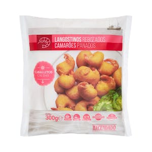 Langostino caballitos rebozados Hacendado ultracongelados