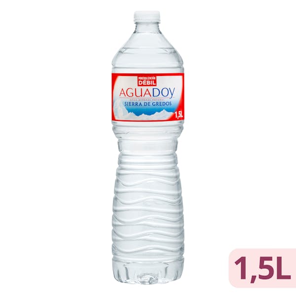 Agua mineral grande Aguadoy