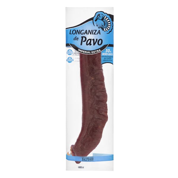 Longaniza de pavo Imperial extra Hacendado