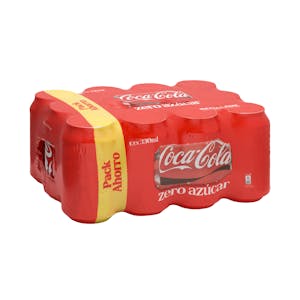 Refresco Coca-Cola zero azúcar