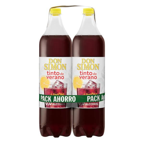 Imagen de Tinto de verano sin alcohol limón Don Simón