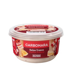 Salsa fresca Carbonara Hacendado baja un 6% en Mercadona