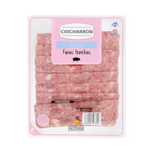 Chicharrón cocido Hacendado finas lonchas