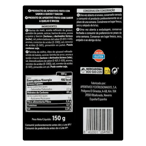 Etiqueta / ingredientes