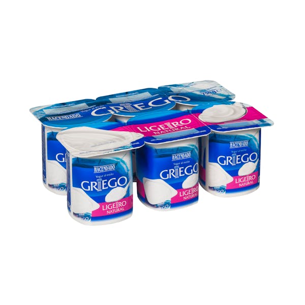 Yogur griego ligero natural Hacendado