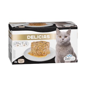 Delicias en salsa gato adulto Delikuit