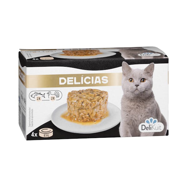 Imagen de Delicias en salsa gato adulto Delikuit