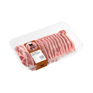 Paletilla de cordero chuleteada