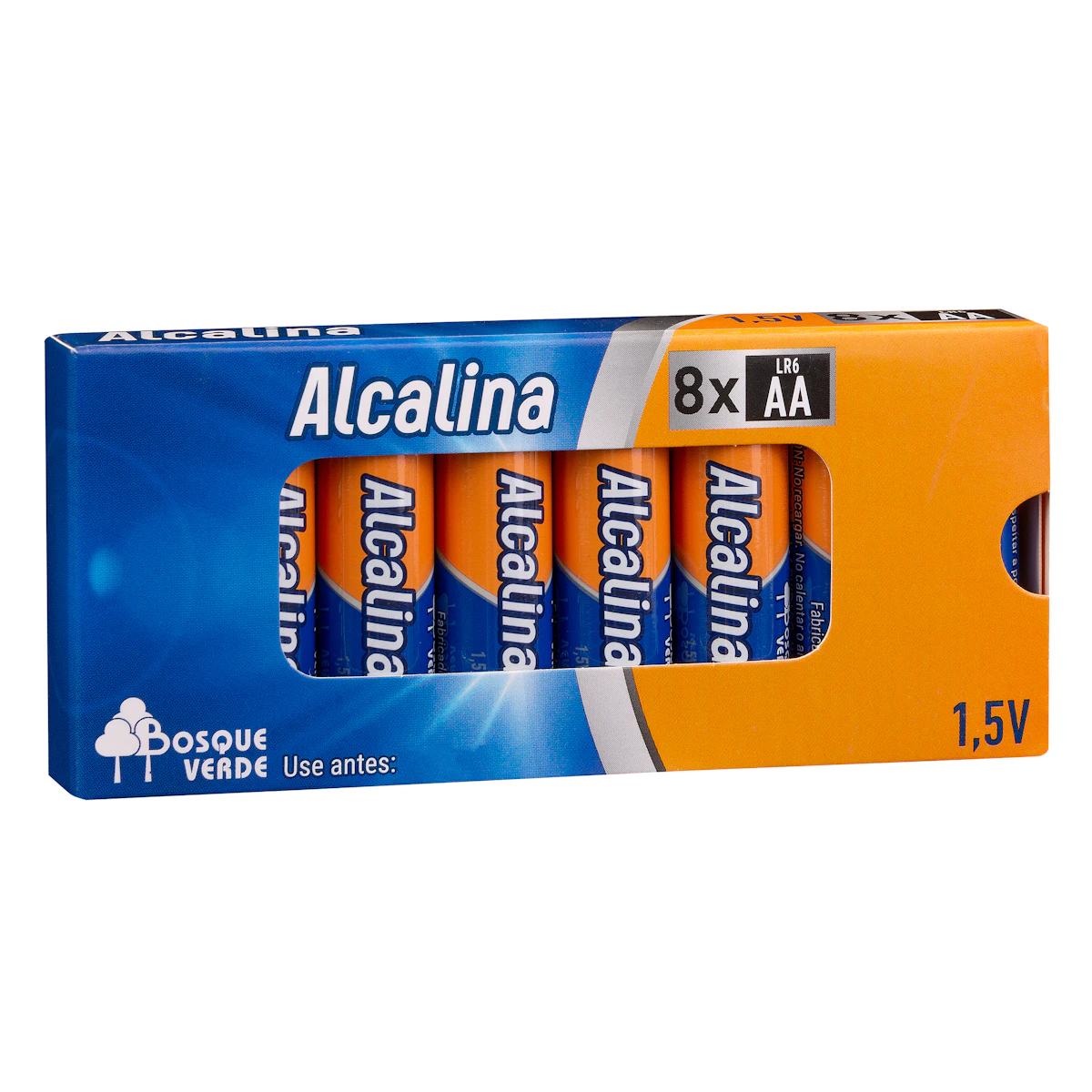 Pila alcalina AA LR6 Bosque Verde – Mercadona – صورة إعلانية للمنتج