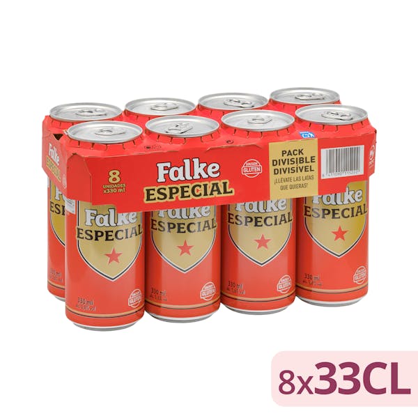 Cerveza especial sin gluten Falke